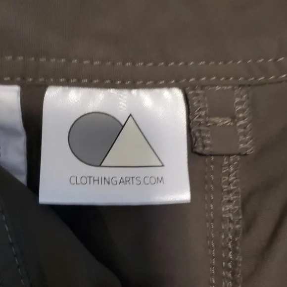 Clothing Arts P Cubed Travel Pick-pocket Proof Pants Gray Size 16 - Picture 10 of 13